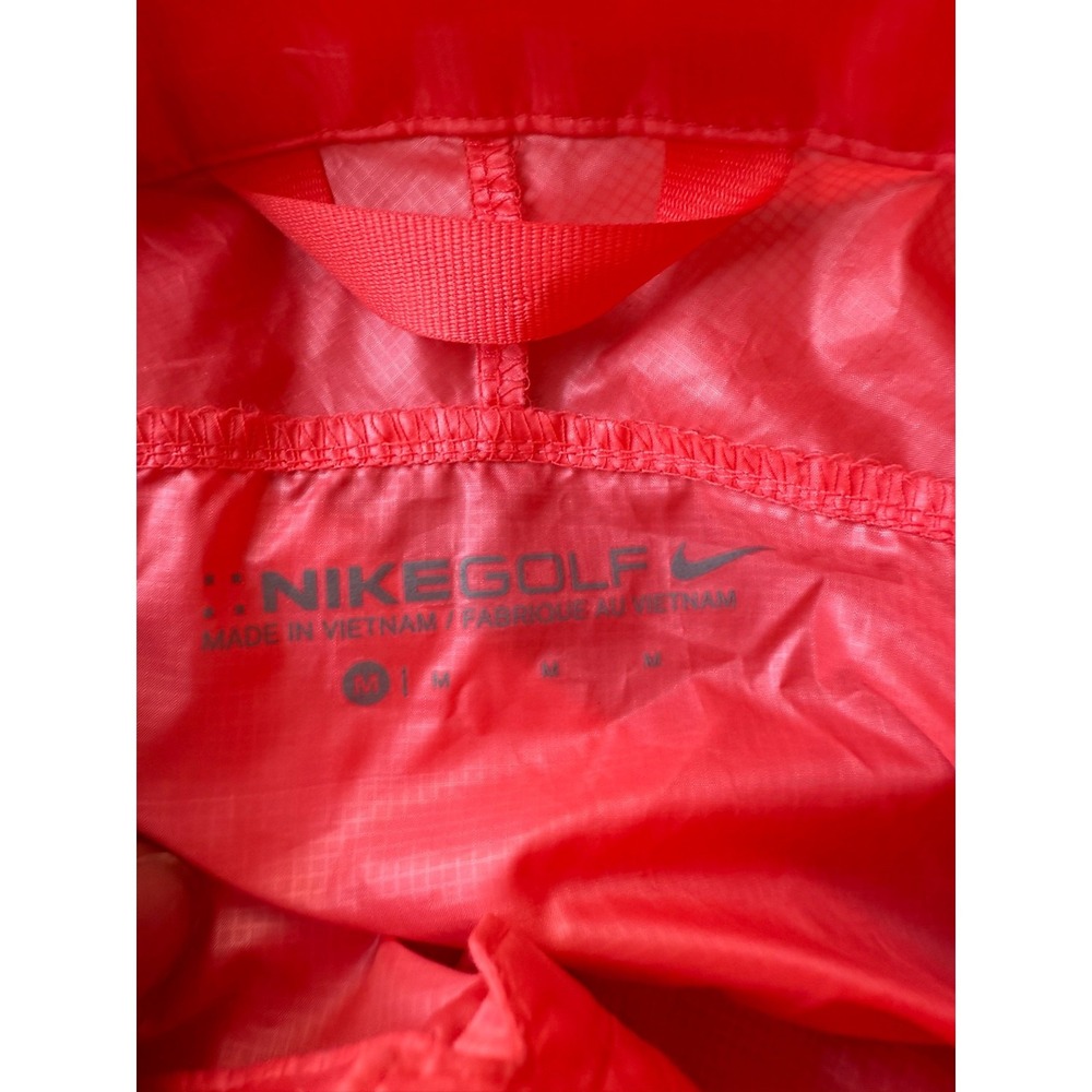 Nike Golf Pebble Beach Golf Link Full Zip Windbreaker | Pink | Womens Medium - Picture 10 of 15
